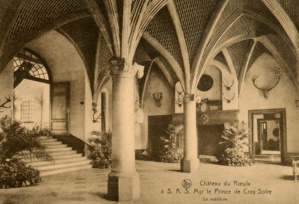 vue du vestibule d'entrée