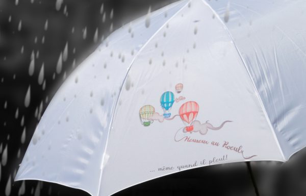Parapluie “Heureux au Roeulx… même quand il pleut”