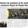 Une profusion de couleurs et de senteurs pour le concours Royal de Roses Nouvelles