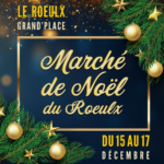 Stand de l'Office du Tourisme au Marché de Noël du Roeulx