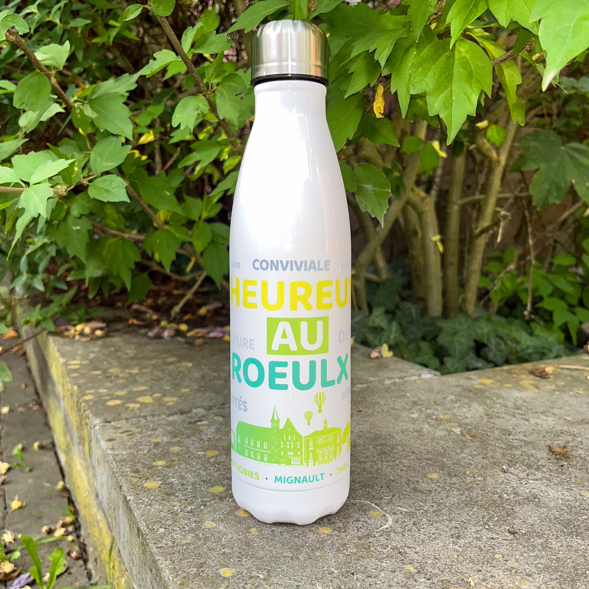 Gourde “Heureux au Roeulx”